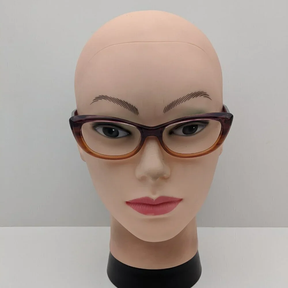 🕶️Cole Haan Plum Rose Horn CH1003 Eyeglasses 50/16/130 | ALH645🕶️